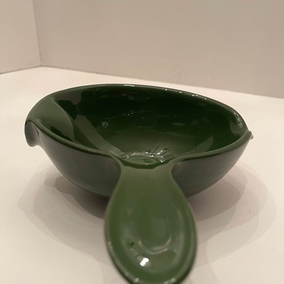 Vintage MCM Pottery Gravy Separator 1950s - Picture 3 of 7